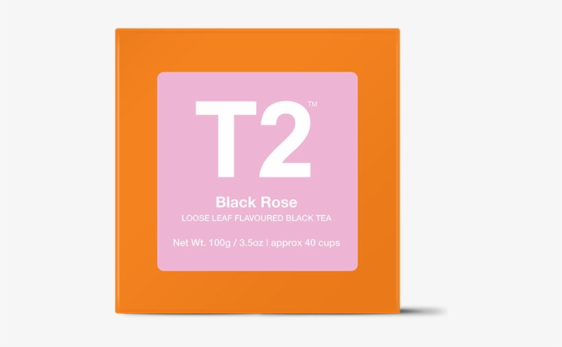 Black Rose Loose Leaf Gift Cube - T2 Tea, transparent png #4401744
