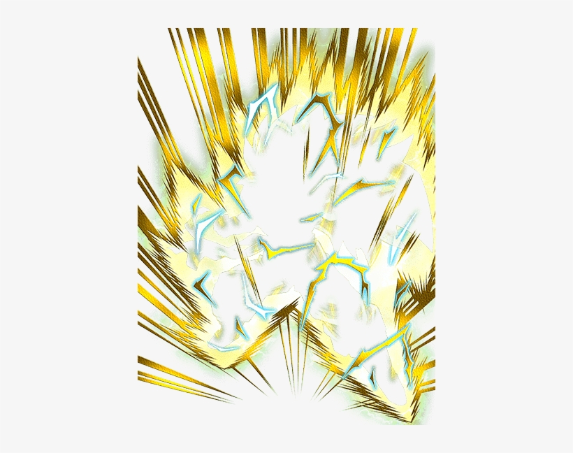 Effect For Super Saiyan 3 Gotenks - Super Saiyan Photo Effect, transparent png #4401879