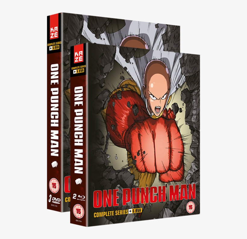 One Punch Man Collection - One Punch Man Dvd Png, transparent png #4401982
