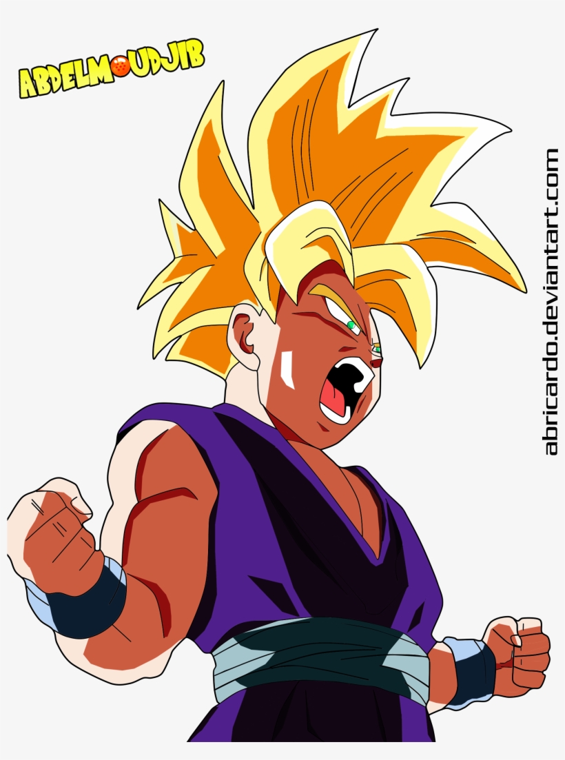 Dragon Ball Z Images Gohan Super Saiyan Hd Wallpaper - Gohan, transparent png #4402105