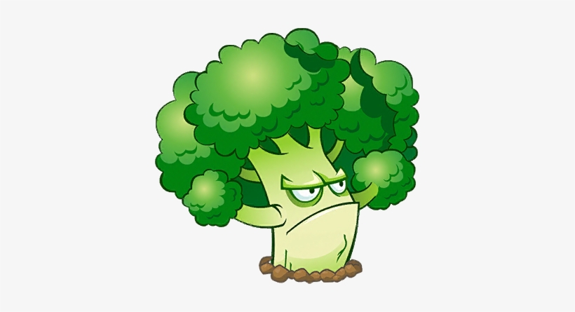 Cartoon Broccoli Png - Plants Vs Zombies Broccoli, transparent png #4402664