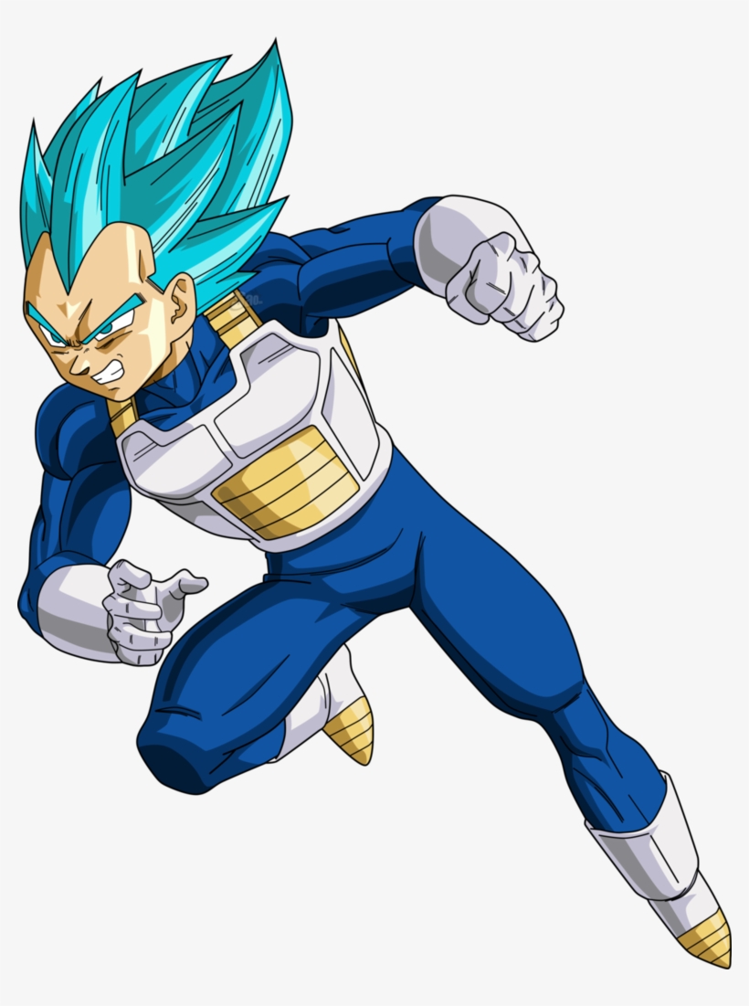 Imagenes De Vegeta Png - Vegeta Ssj Blue Png, transparent png #4402699