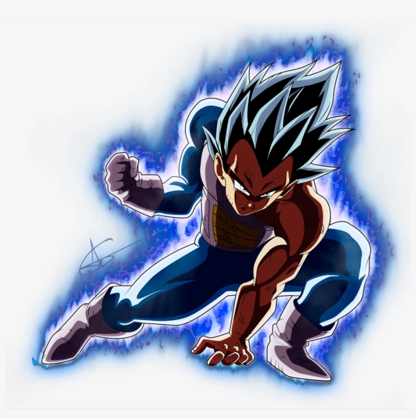 Vegeta Ultra Instinct Png - Ultra Instinct Vegeta Black, transparent png #4402757