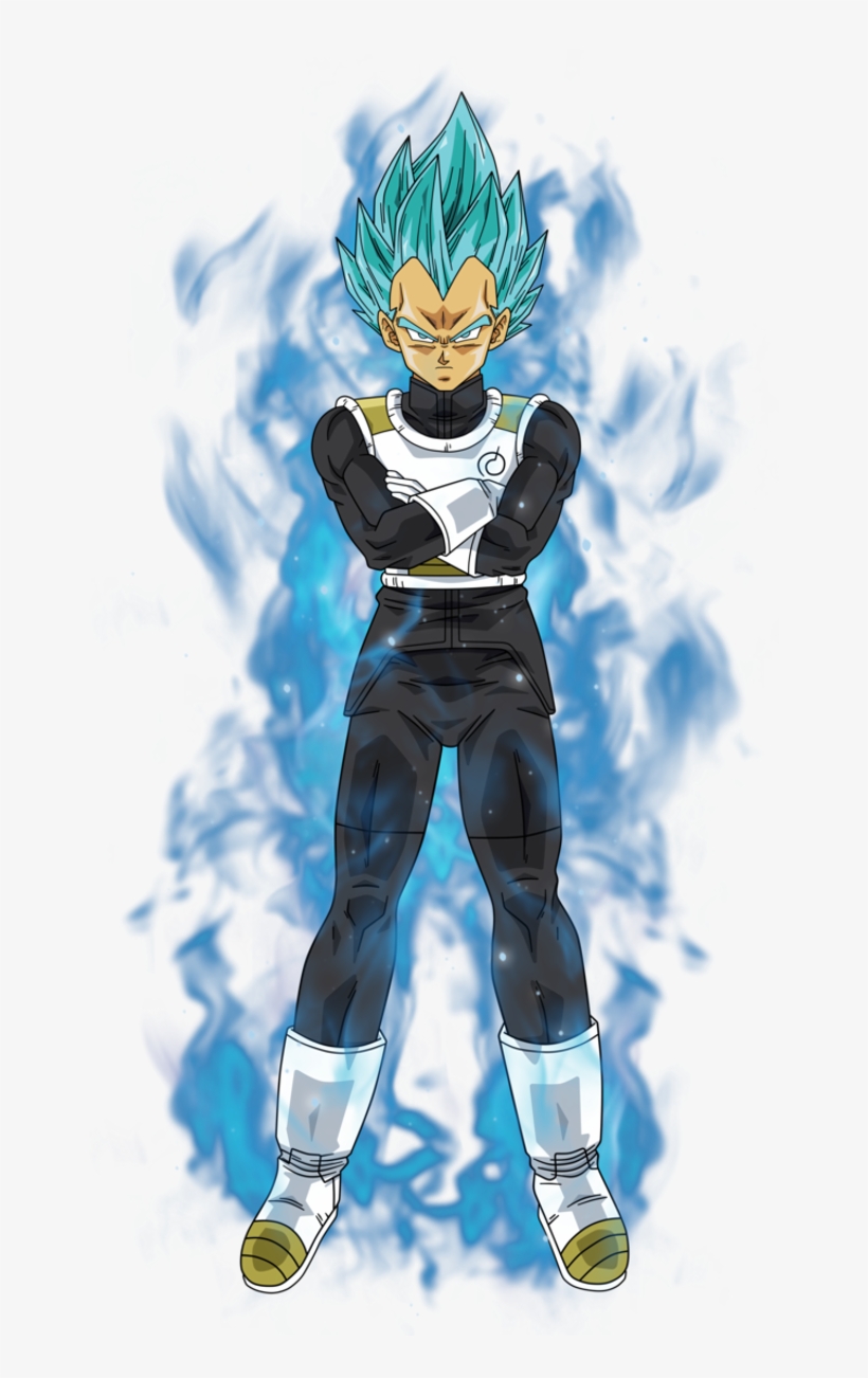 No Caption Provided - Dragon Ball Fighterz Vegeta Blue, transparent png #4402868