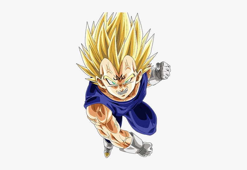 Background For Majin Vegeta A Warrior Obsessed Majin - Majin Vegeta, transparent png #4402987