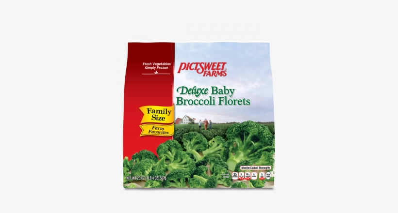 Baby Broccoli Florets - Pictsweet Frozen Broccoli, transparent png #4403168