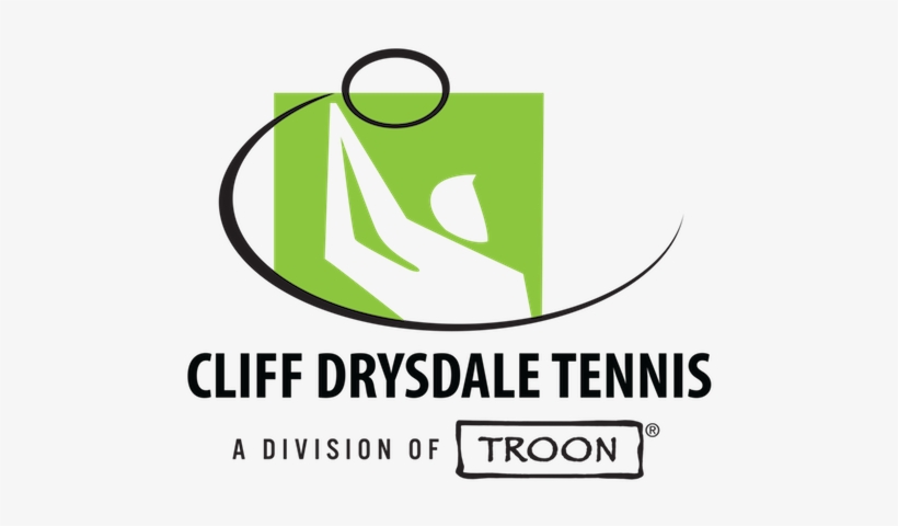 Cdt-troonlogo Greenblack Nofillswing - Cliff Drysdale Tennis Logo, transparent png #4403373