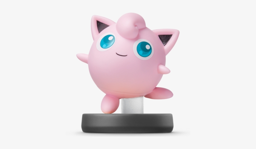 Jigglypuff Amiibo Figure - Jigglypuff Amiibo, transparent png #4403460