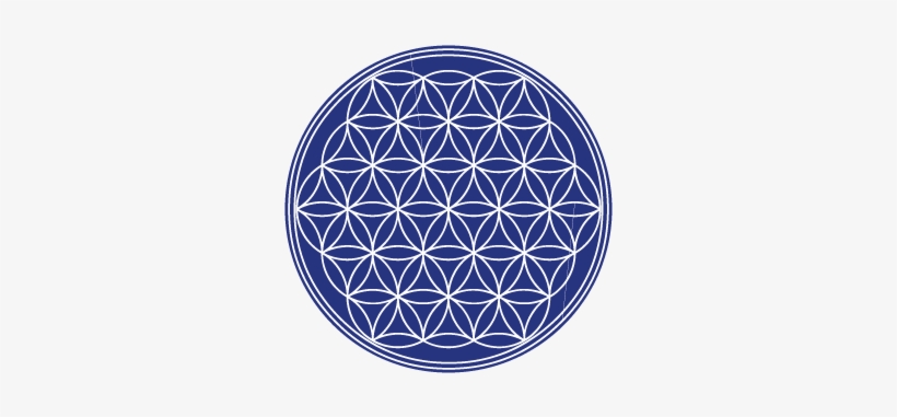 The Flower Of Life Vector Logo - Circle Of Life Zen Symbol, transparent png #4403534