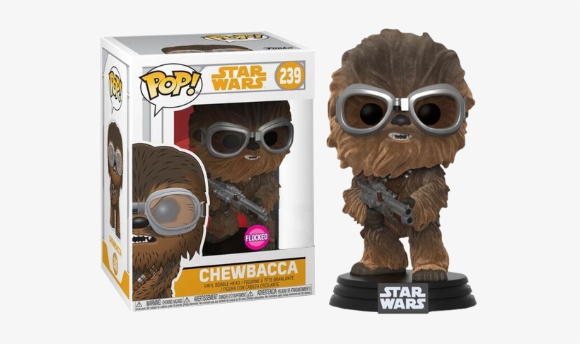Image - Chewbacca Funko Pop Flocked, transparent png #4403823