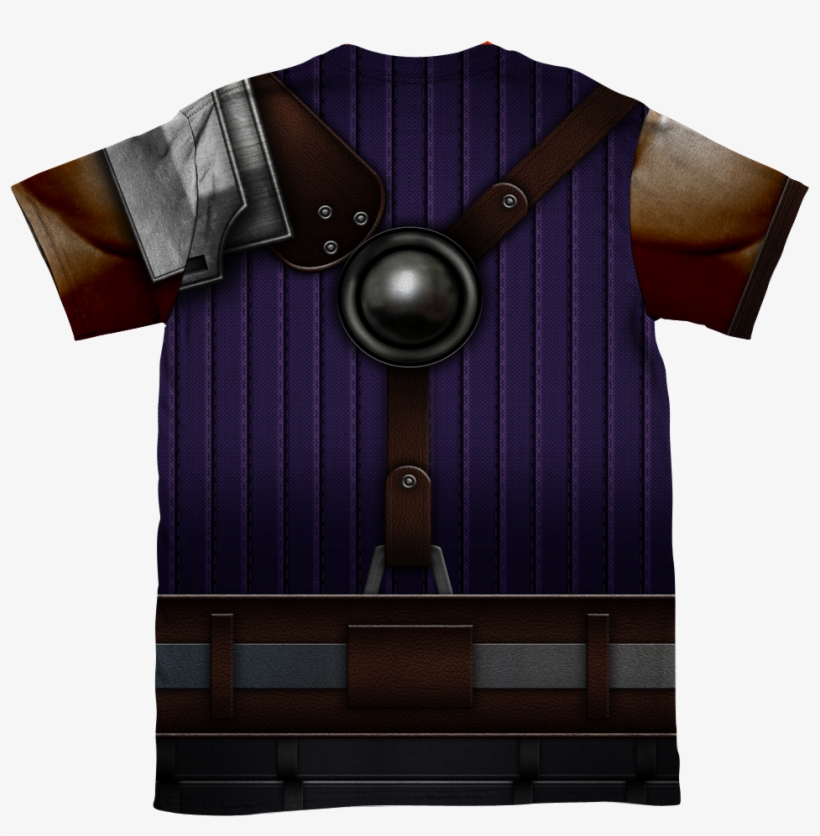 Cloud Strife Unisex T-shirt - Walrus / Groon, transparent png #4403951