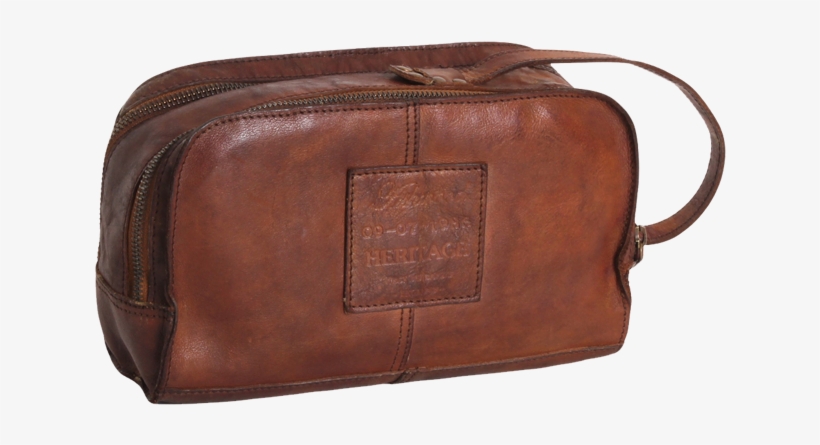 7998-rust - Ashwood Shoreditch Leather Washbag - Rust, transparent png #4404798