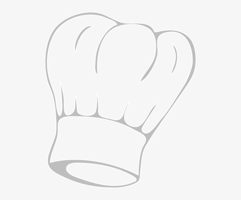 How To Set Use Chef Hat Silver Svg Vector - Chef Hat Black Clipart, transparent png #4405135