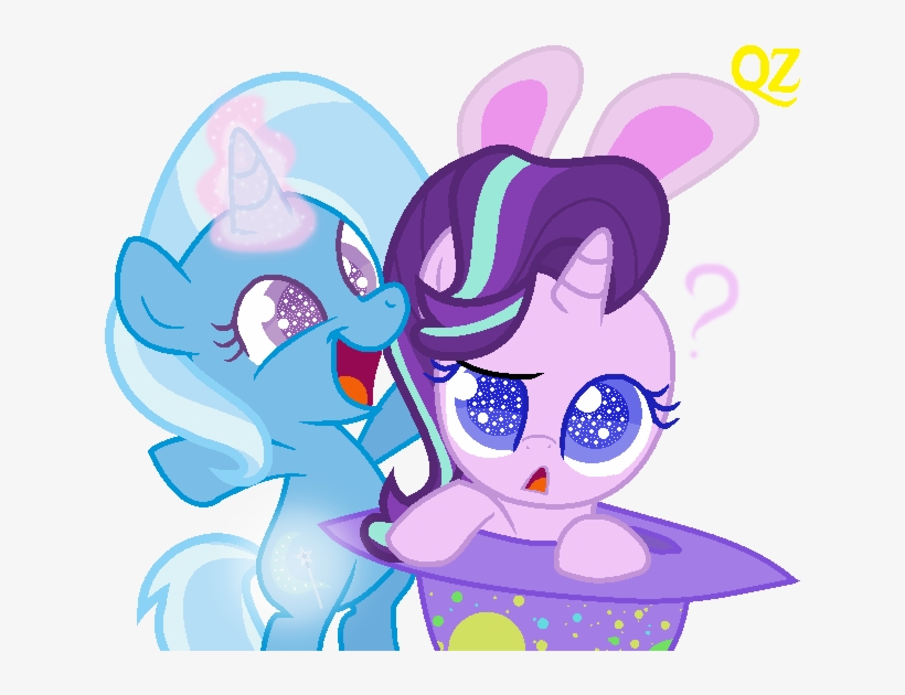 #1484808 - - <, Artist - Alexa1alexa, Artist - Queenzodiac, - Mlp Starlight Glimmer Filly, transparent png #4405137