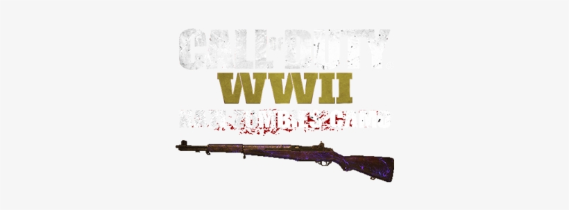 Call Of Duty Wwii - Firearm, transparent png #4405175