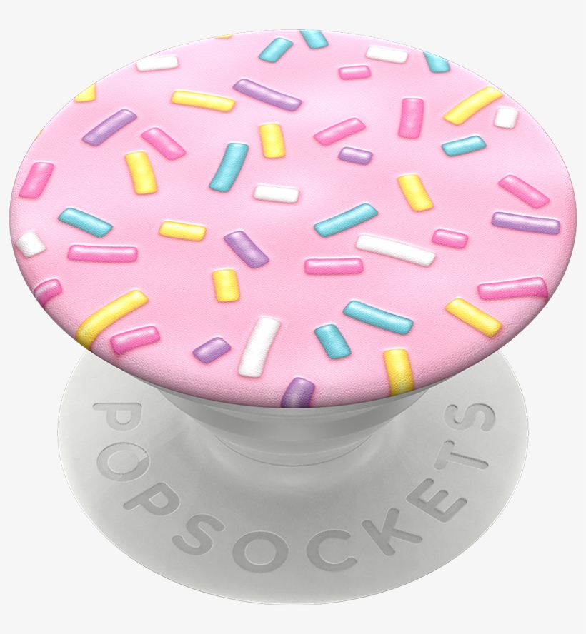 Sprinkles, Popsockets Sprinkles - Pink Sprinkles Popsocket, transparent png #4405472