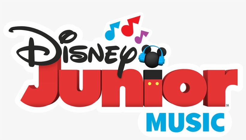 The First-ever Disney Junior Music Radio Station Launches - Disney Junior Music Logo, transparent png #4405726