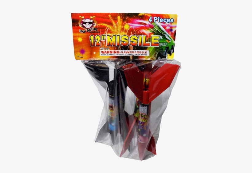 Sky Bacon Missile - Missile, transparent png #4406037