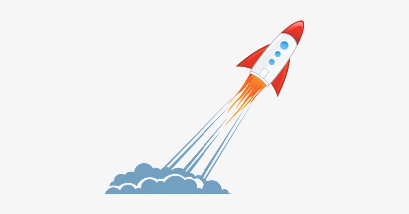 Rocket Taking Off - Rocket Taking Off Transparent, transparent png #4406086