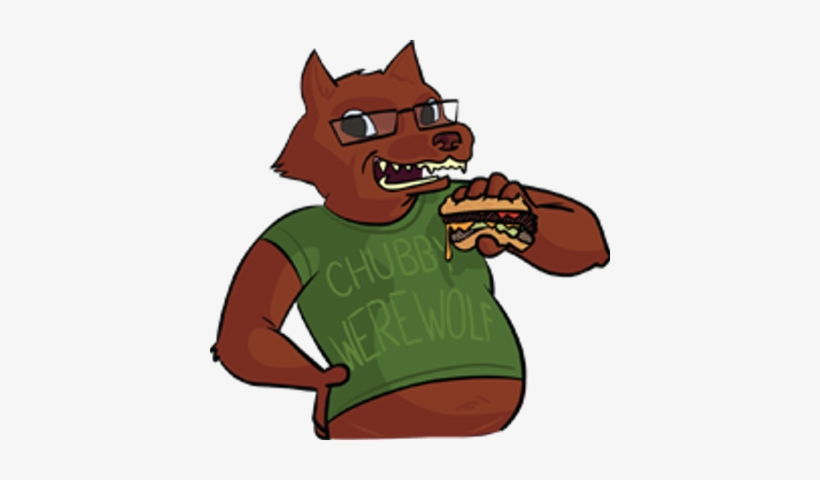 Chubby Werewolf, transparent png #4406420