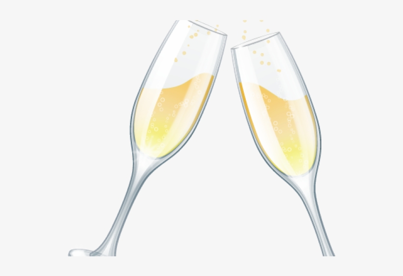 Champagne Glasses Clipart - Champagne Glass, transparent png #4406464