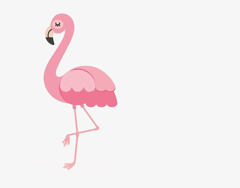 Flamingo Png Pic - Girly Flamingo Cartoon, transparent png #4406641