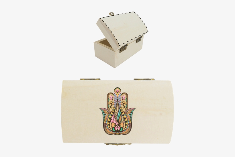 Wooden Treasure Chest - Dřevěná Truhlička, transparent png #4407610