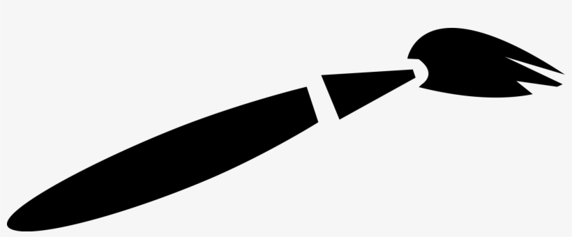 Vector Illustration Of Visual Arts Artist's Paintbrush - Visual Arts, transparent png #4407612