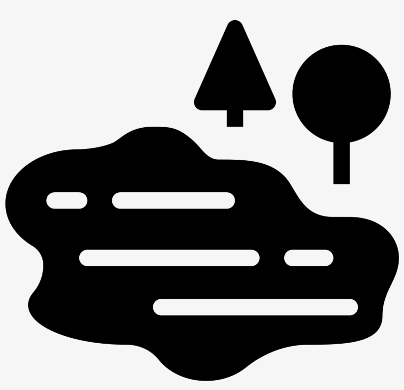 Lake Filled Icon - Озеро Иконка, transparent png #4407697