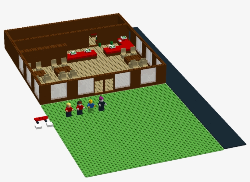 Lego Roblox Work At The Pizza Place Lego Free Transparent Png