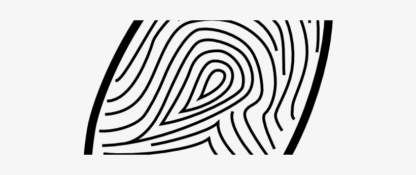 Clip Arts Related To - Finger Print Writing Template, transparent png #4408100