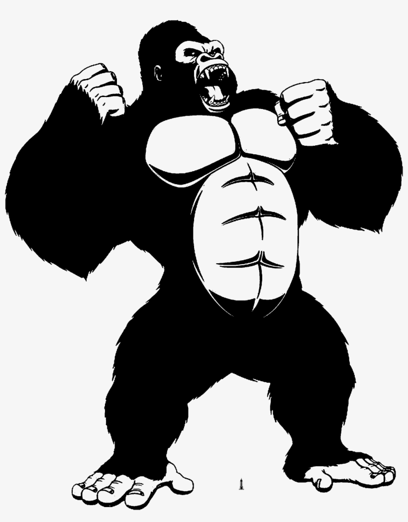 Mega Empire Gorilla State King Kong - King Kong Vector, transparent png #4408102