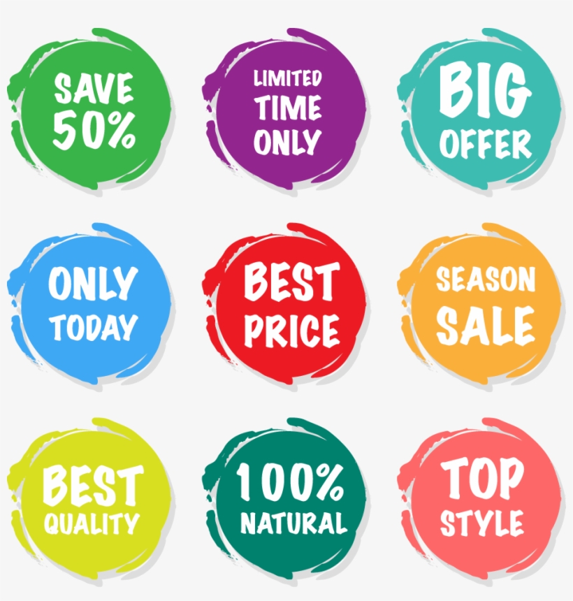 Sales Sticker Price Tag - Sale Stickers, transparent png #4408222