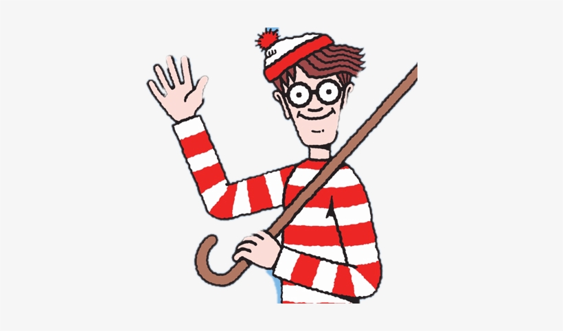 Play Again - Where's Waldo Animated Gif, transparent png #4408304