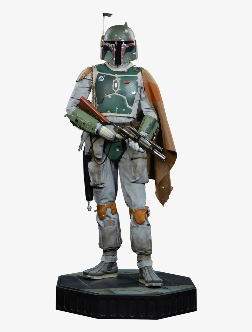 Boba Fett Legendary Scale Statue - Boba Fett, transparent png #4408365