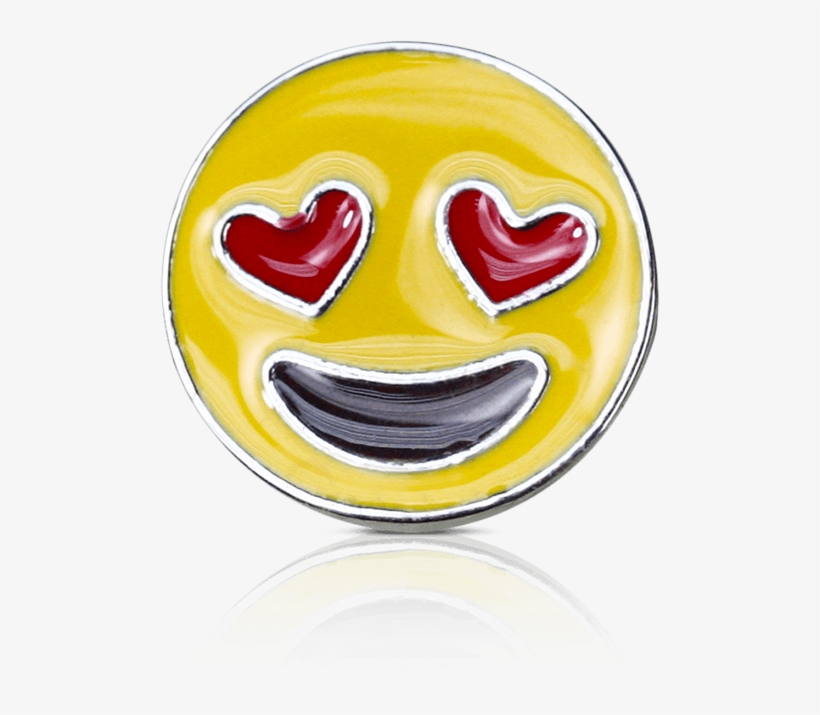 Heart Eyes Emoji - Smiley, transparent png #4408469
