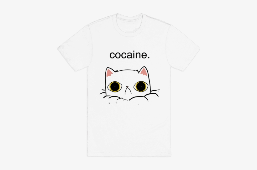 No Cocaine Mens T-shirt - Elon Musk Smoking Shirt, transparent png #4408683