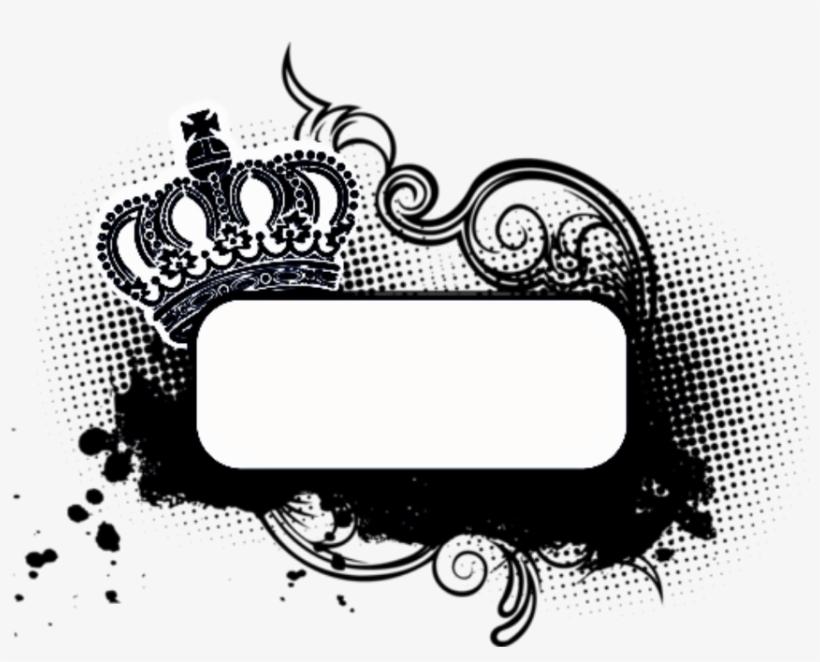 Banner Mq Banners Black Border Borders Crown Fte - Premium Giclee Print: Six Arch Circlet Crown, transparent png #4409183