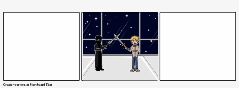 Luke Skywalker Vs Darth Vader - Cartoon, transparent png #4409214