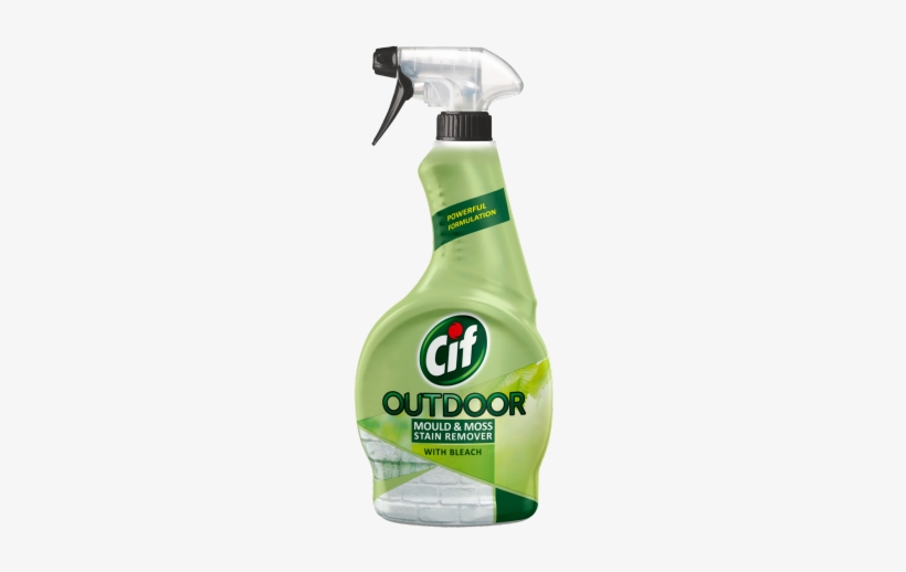 Cif Outdoor Mould & Moss Spray 450 Ml - Cif Outdoor, transparent png #4409681
