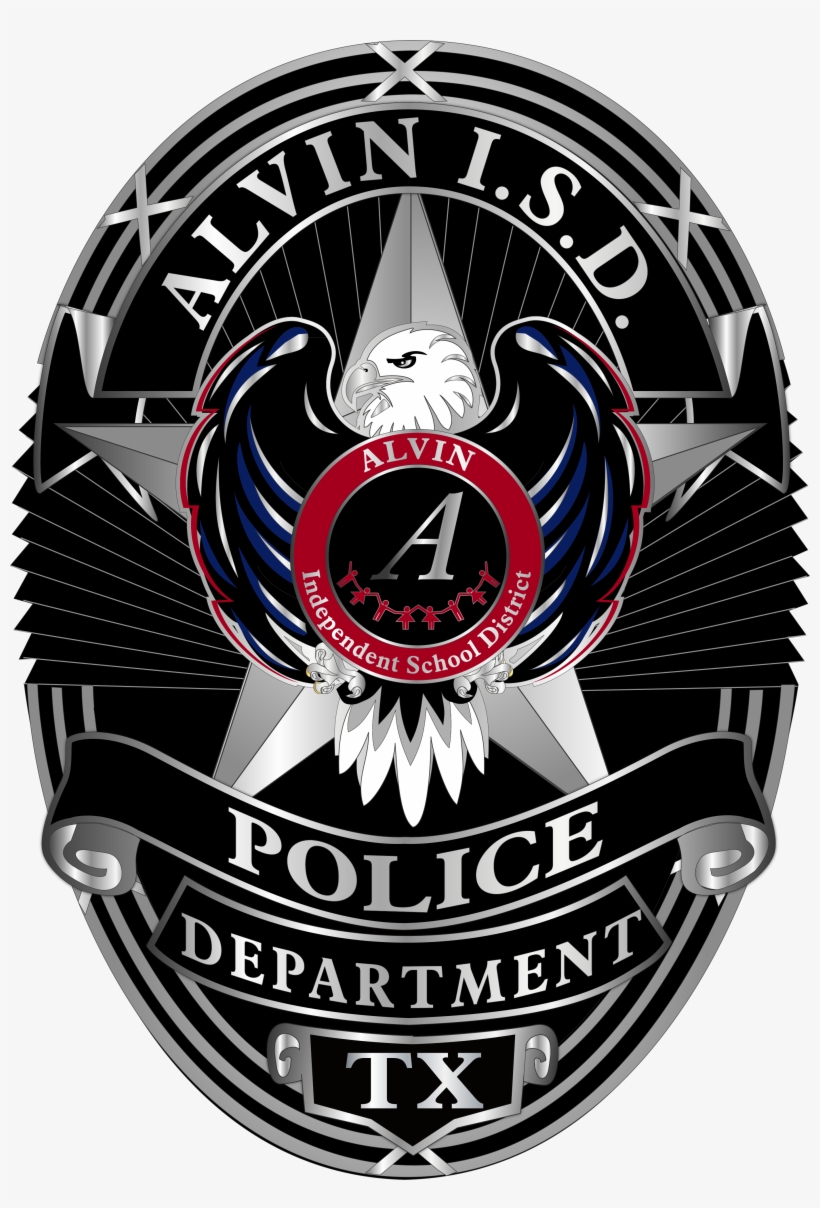 Badge New - Alvin Isd Police Department, transparent png #4409918