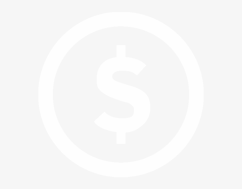 Dollar Sign White - Charing Cross Tube Station, transparent png #4410175