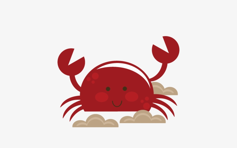 Cute Crab Svg Cut File For Scrapbooking Crab Svg Cut - Computer File, transparent png #4410380
