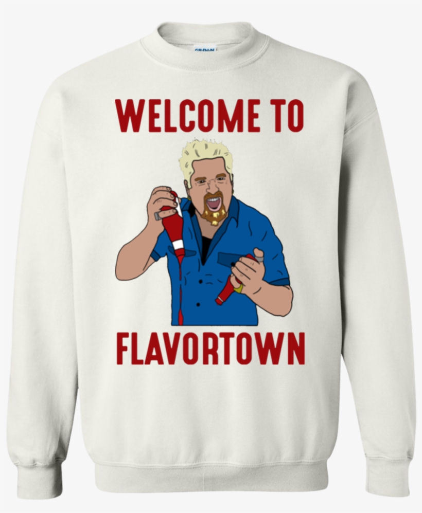 Guy Fieri Sweatshirt Sweater - Guy Fieri Flavortown Shirt, transparent png #4410452