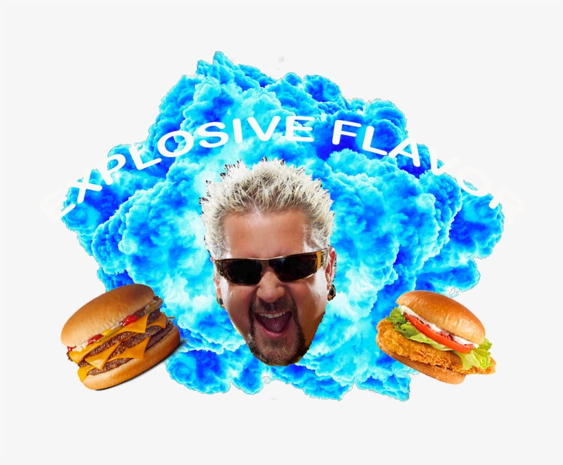 Guy Guy Fieri Fieri Photoshop Shitty Art The Broke - Hot Dog, transparent png #4410649