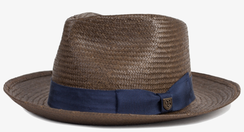 Presley Fedora Brown/navy - Brixton Presley Fedora Hat - S - Brown/navy, transparent png #4411085