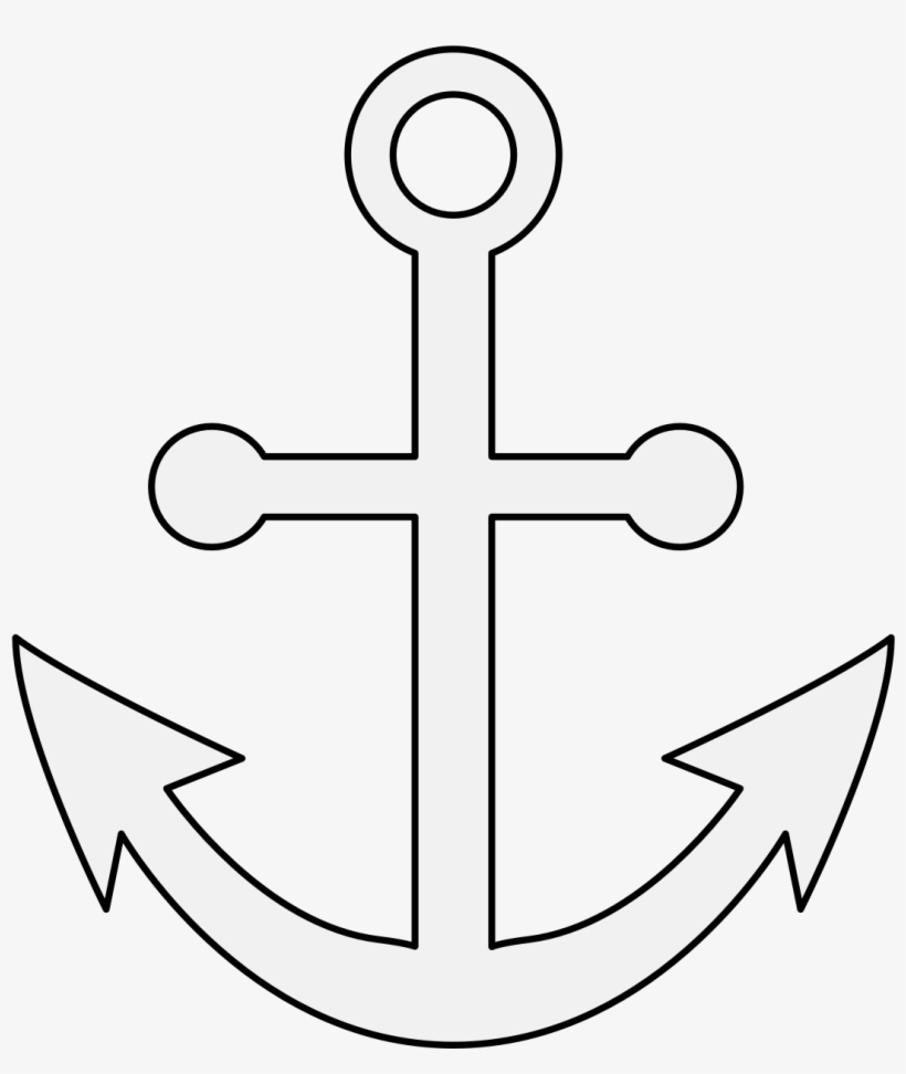 Anchor - Clip Art, transparent png #4411300