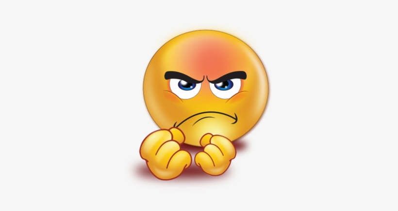 Angry Fighting - Fighting Emoji Png, transparent png #4411305