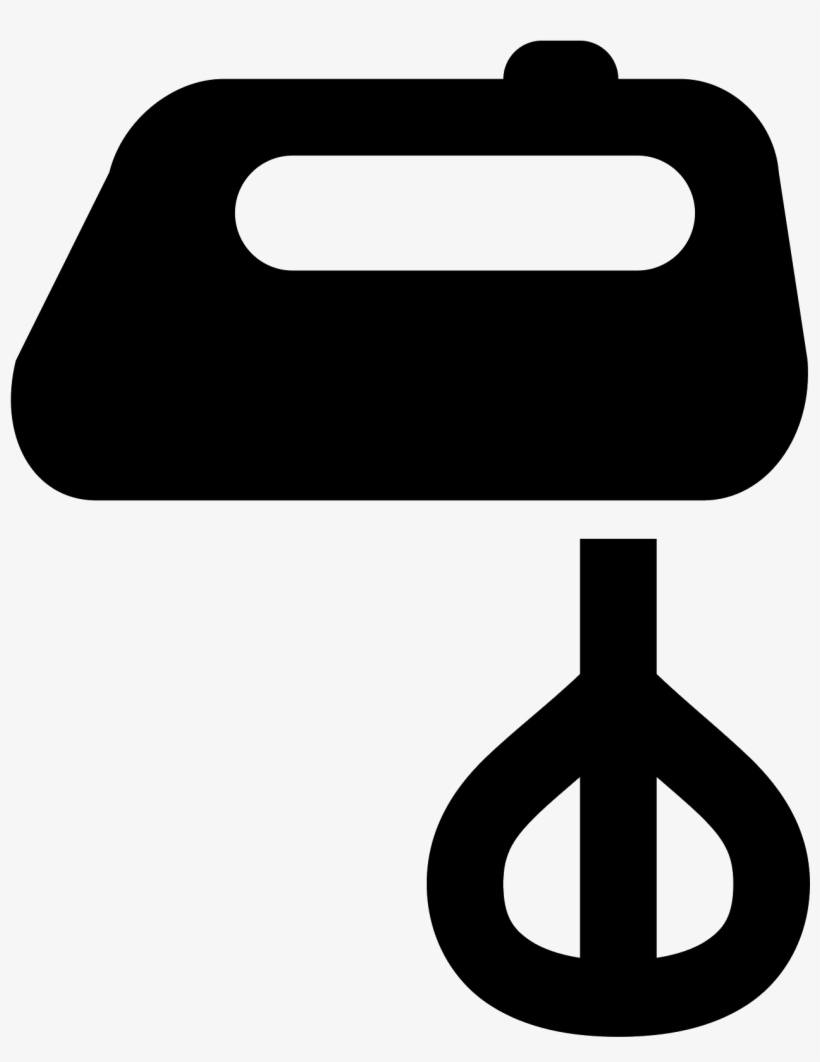 This Is A Picture Of A Hand Mixer From The Side - Mixer Icon, transparent png #4411889