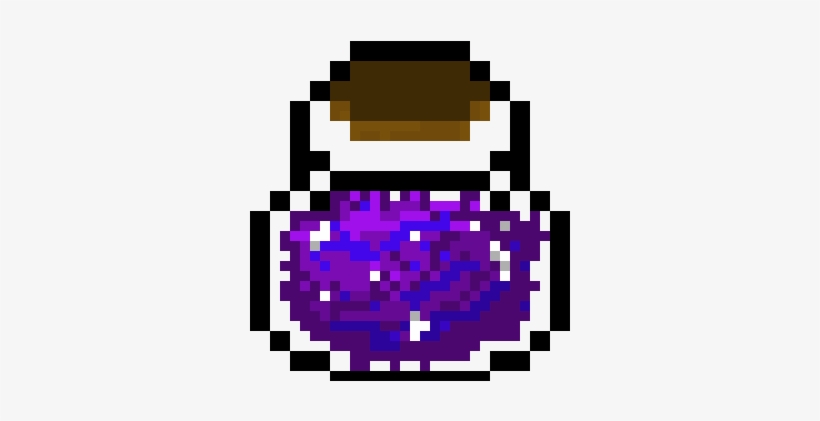 Potion - 8 Bit Health Potion, transparent png #4412096